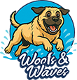 Woofs & Waves Logo